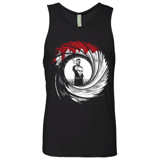 T-Shirts Black / Small Punishment Shot Men's Premium Tank Top