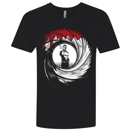T-Shirts Black / X-Small Punishment Shot Men's Premium V-Neck