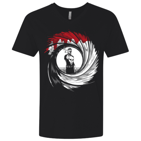 T-Shirts Black / X-Small Punishment Shot Men's Premium V-Neck