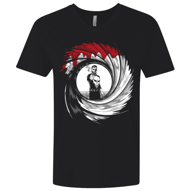 T-Shirts Black / X-Small Punishment Shot Men's Premium V-Neck