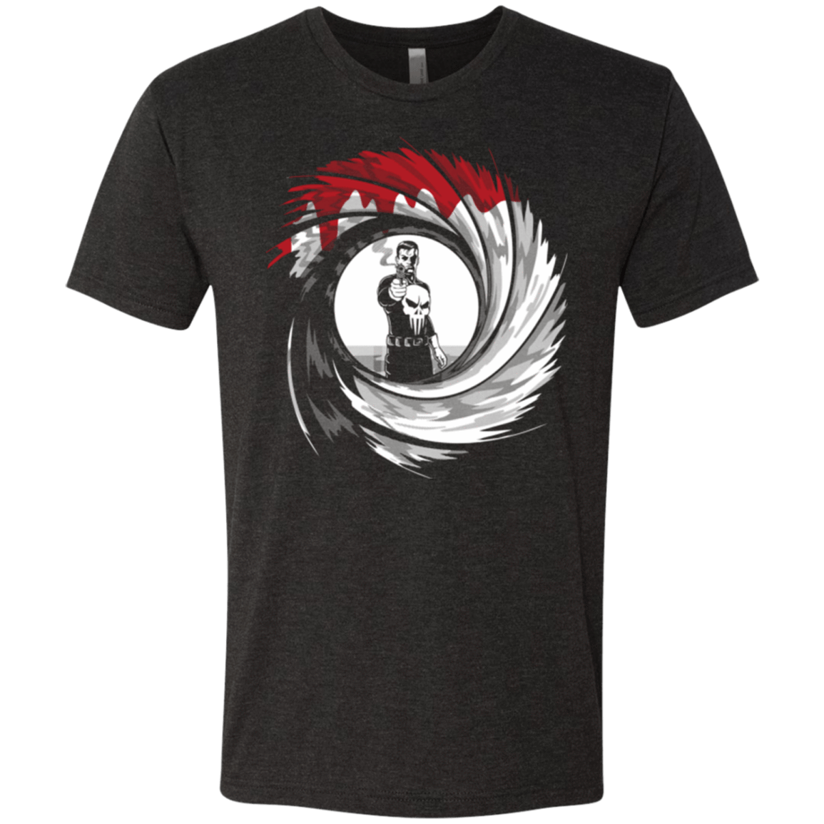 T-Shirts Vintage Black / Small Punishment Shot Men's Triblend T-Shirt