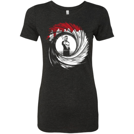 T-Shirts Vintage Black / Small Punishment Shot Women's Triblend T-Shirt