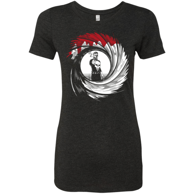 T-Shirts Vintage Black / Small Punishment Shot Women's Triblend T-Shirt
