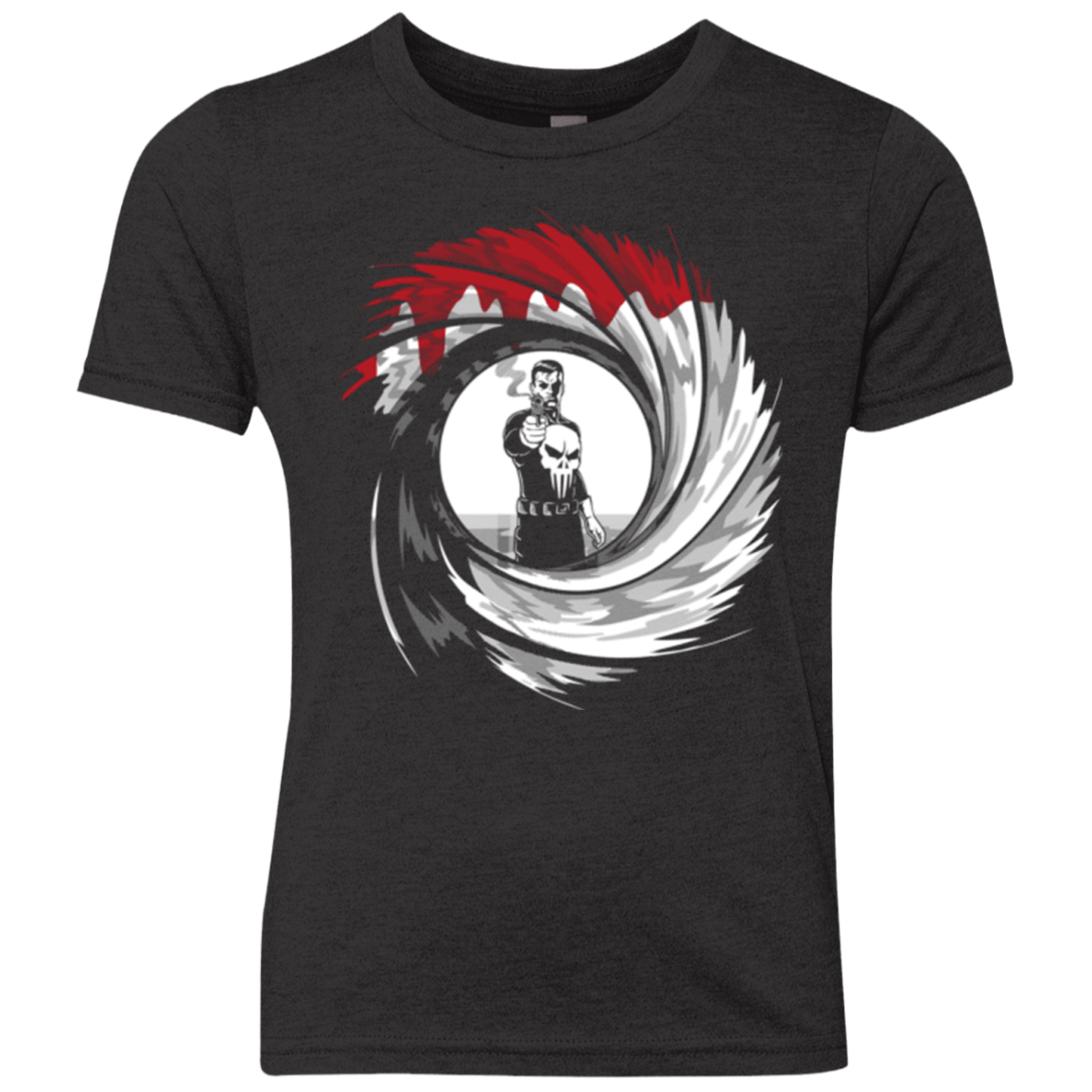 T-Shirts Vintage Black / YXS Punishment Shot Youth Triblend T-Shirt