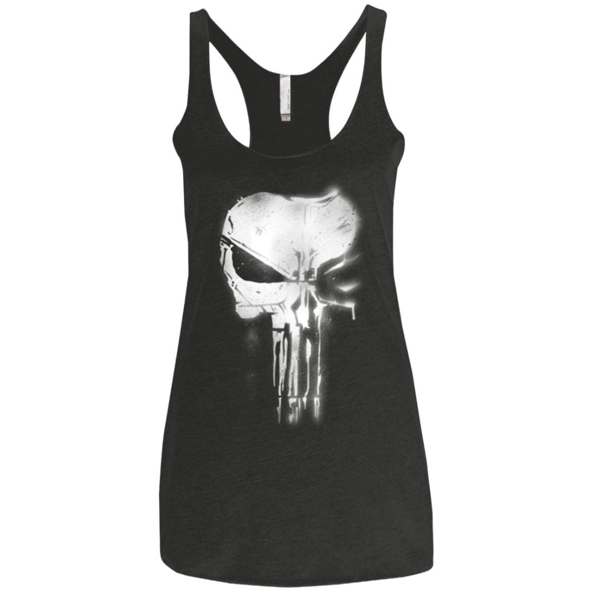 T-Shirts Vintage Black / X-Small Punishment Women's Triblend Racerback Tank