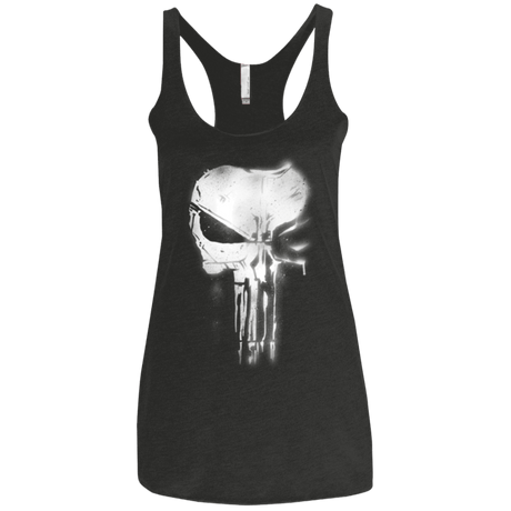 T-Shirts Vintage Black / X-Small Punishment Women's Triblend Racerback Tank