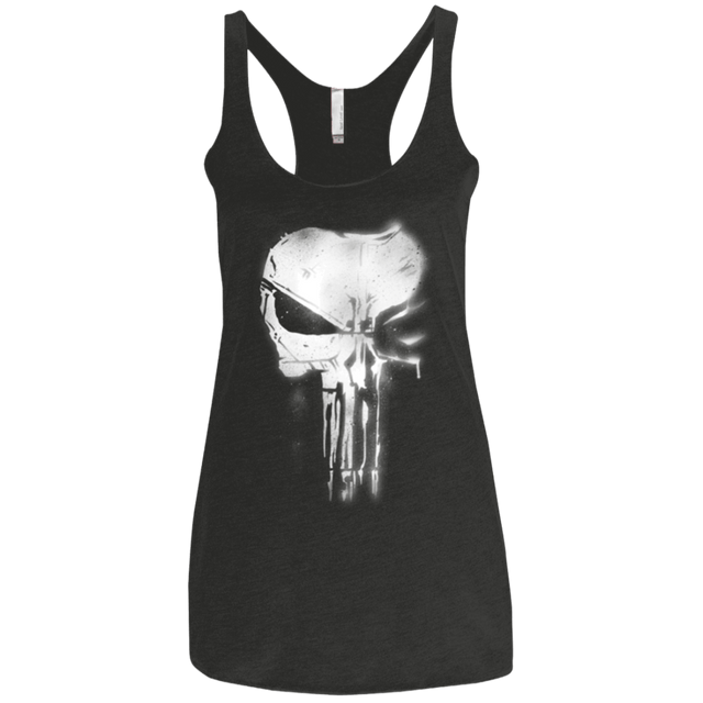 T-Shirts Vintage Black / X-Small Punishment Women's Triblend Racerback Tank