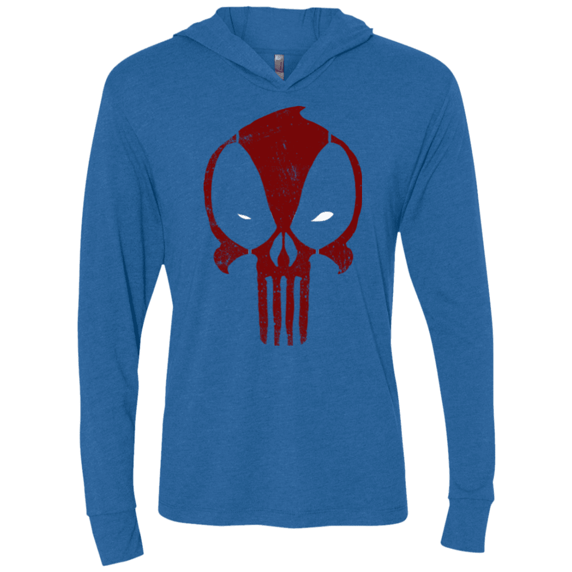 T-Shirts Vintage Royal / X-Small Punishpool Triblend Long Sleeve Hoodie Tee