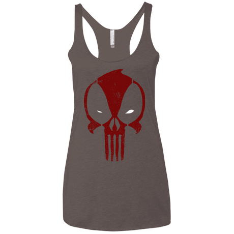 T-Shirts Macchiato / X-Small Punishpool Women's Triblend Racerback Tank