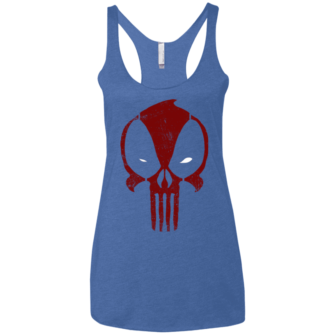 T-Shirts Vintage Royal / X-Small Punishpool Women's Triblend Racerback Tank