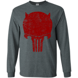 T-Shirts Dark Heather / S Punishurdock Men's Long Sleeve T-Shirt