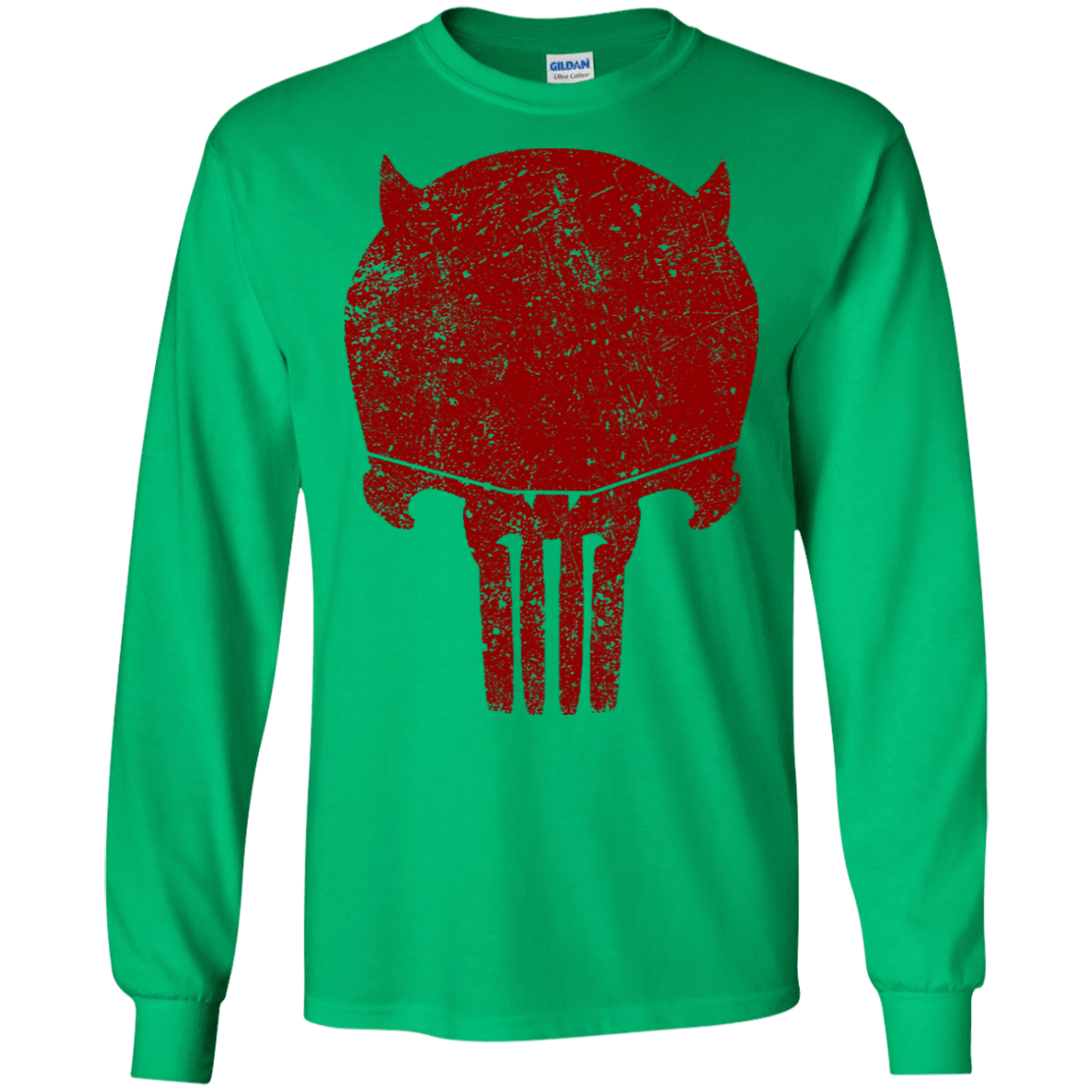 T-Shirts Irish Green / S Punishurdock Men's Long Sleeve T-Shirt