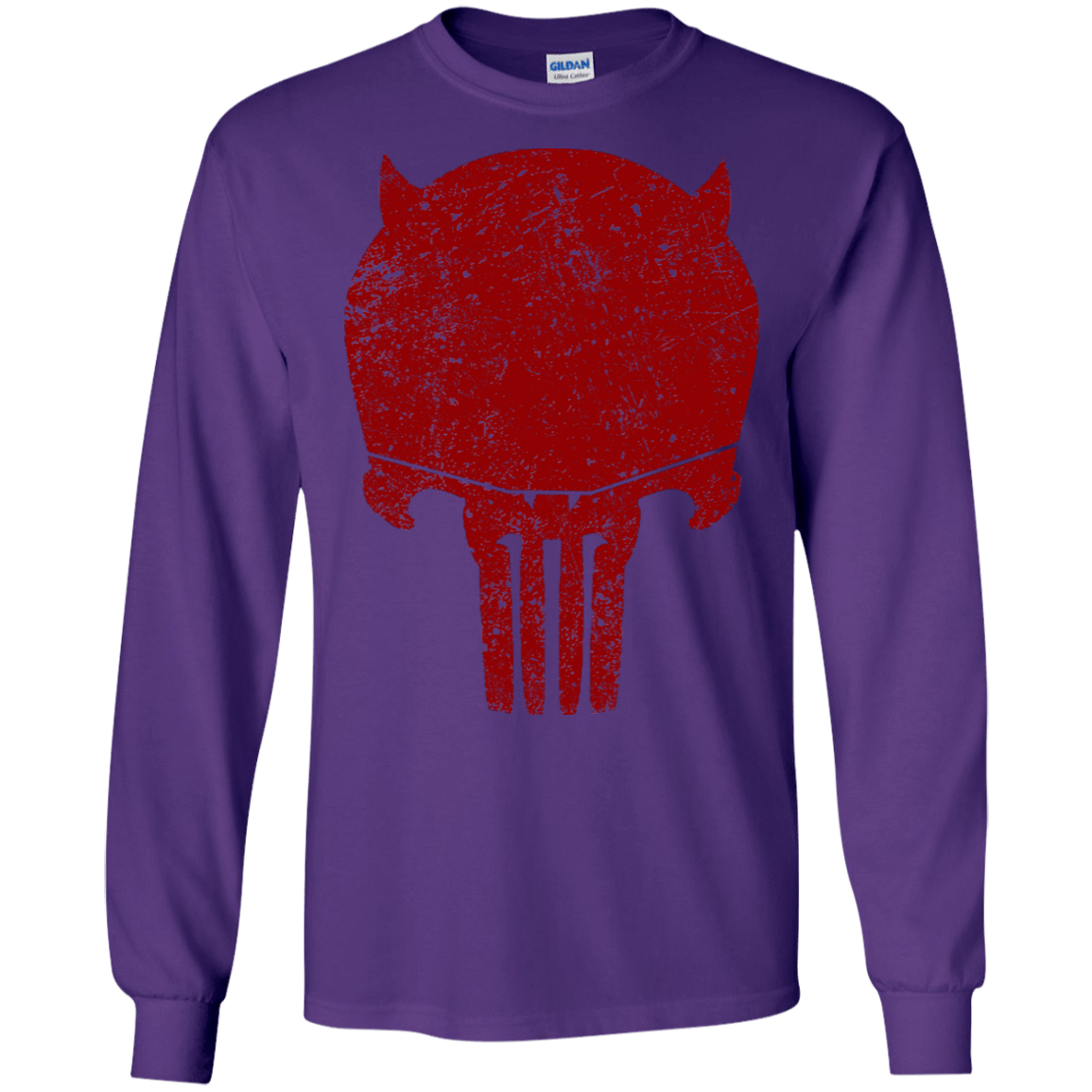 T-Shirts Purple / S Punishurdock Men's Long Sleeve T-Shirt