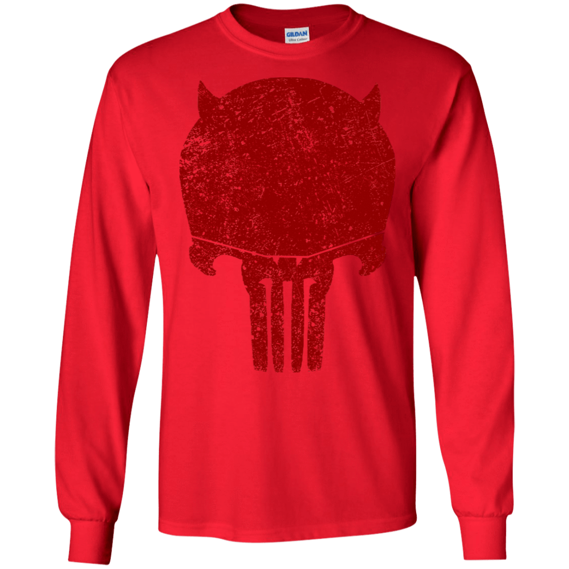 T-Shirts Red / S Punishurdock Men's Long Sleeve T-Shirt