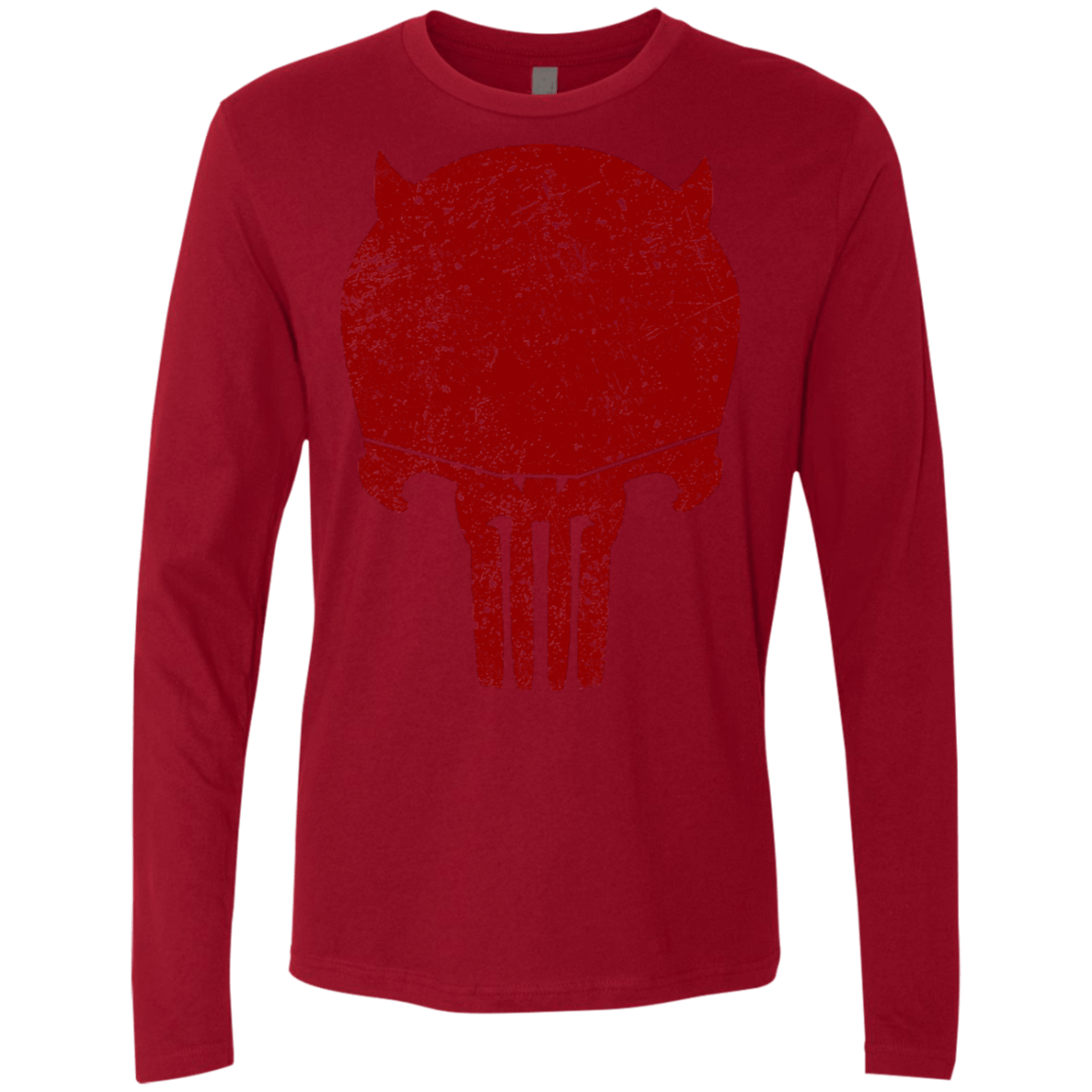 T-Shirts Cardinal / S Punishurdock Men's Premium Long Sleeve