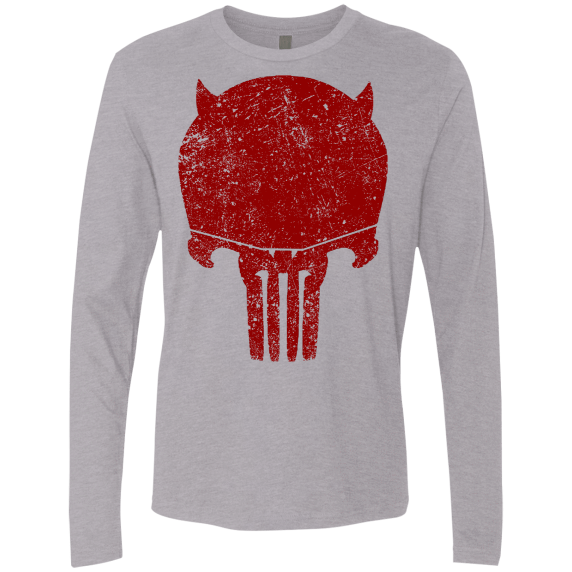 T-Shirts Heather Grey / S Punishurdock Men's Premium Long Sleeve