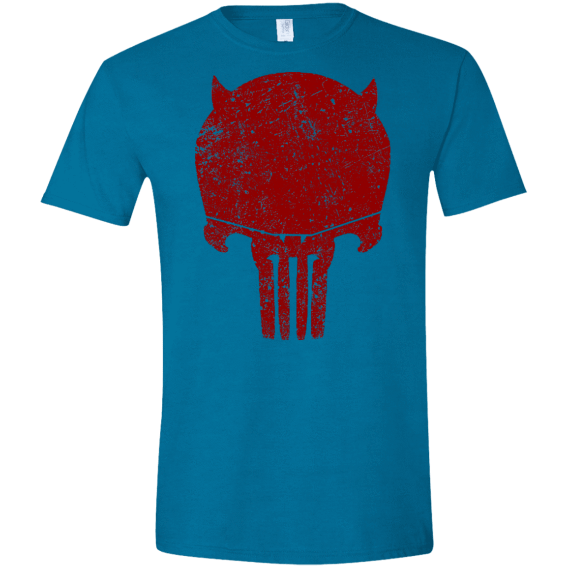 T-Shirts Antique Sapphire / S Punishurdock Men's Semi-Fitted Softstyle