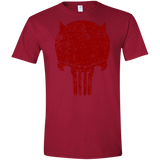 T-Shirts Cardinal Red / S Punishurdock Men's Semi-Fitted Softstyle