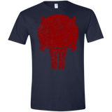 T-Shirts Navy / X-Small Punishurdock Men's Semi-Fitted Softstyle