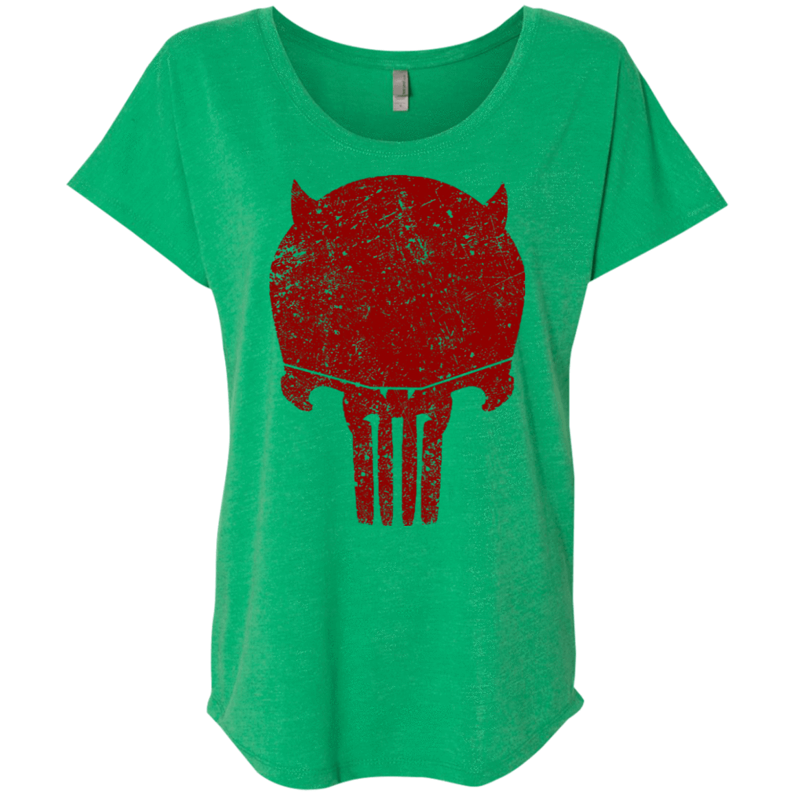 T-Shirts Envy / X-Small Punishurdock Triblend Dolman Sleeve