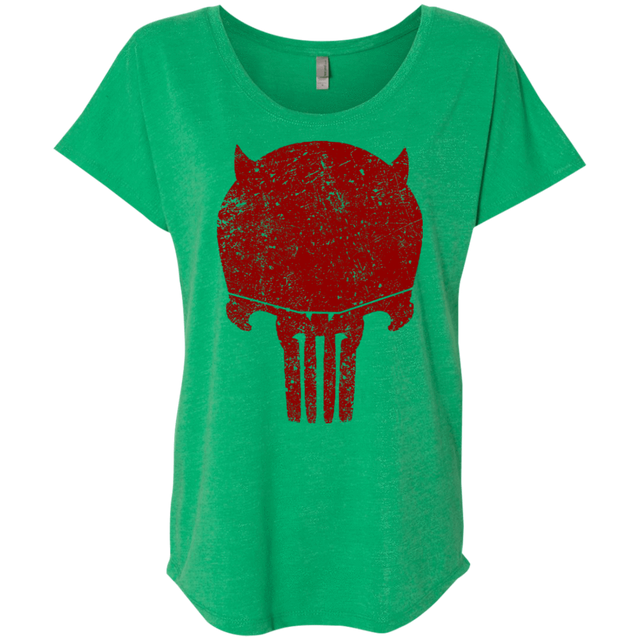 T-Shirts Envy / X-Small Punishurdock Triblend Dolman Sleeve