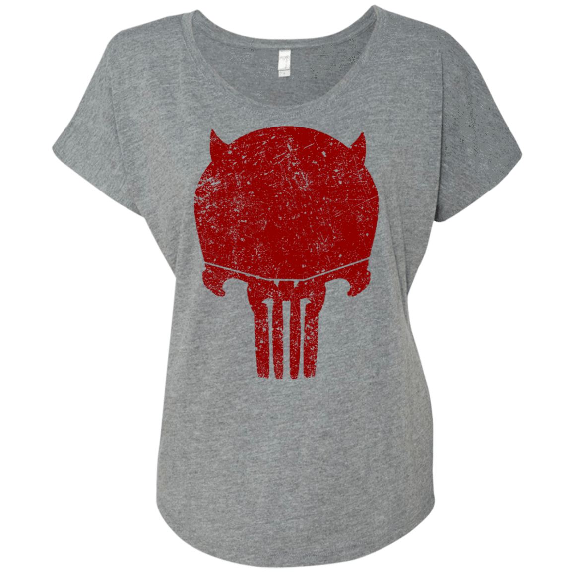 T-Shirts Premium Heather / X-Small Punishurdock Triblend Dolman Sleeve