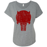 T-Shirts Premium Heather / X-Small Punishurdock Triblend Dolman Sleeve