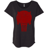 T-Shirts Vintage Black / X-Small Punishurdock Triblend Dolman Sleeve