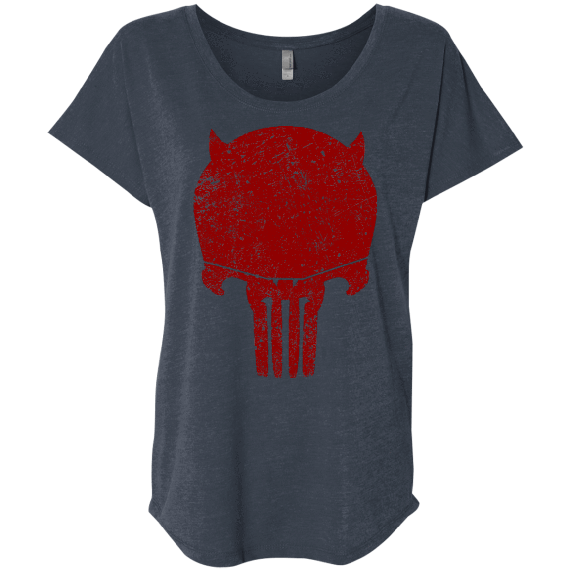 T-Shirts Vintage Navy / X-Small Punishurdock Triblend Dolman Sleeve