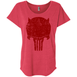 T-Shirts Vintage Red / X-Small Punishurdock Triblend Dolman Sleeve