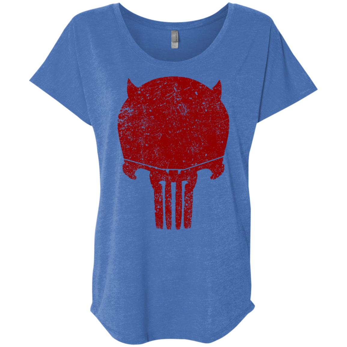 T-Shirts Vintage Royal / X-Small Punishurdock Triblend Dolman Sleeve