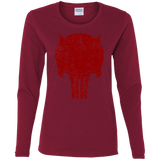 T-Shirts Cardinal / S Punishurdock Women's Long Sleeve T-Shirt