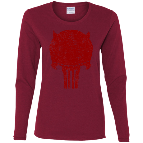 T-Shirts Cardinal / S Punishurdock Women's Long Sleeve T-Shirt