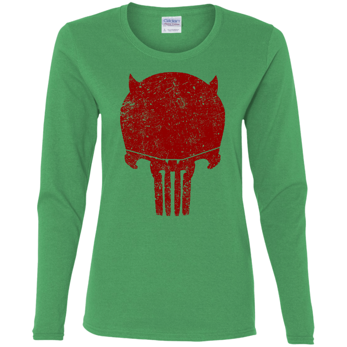 T-Shirts Irish Green / S Punishurdock Women's Long Sleeve T-Shirt