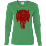 T-Shirts Irish Green / S Punishurdock Women's Long Sleeve T-Shirt