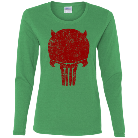 T-Shirts Irish Green / S Punishurdock Women's Long Sleeve T-Shirt