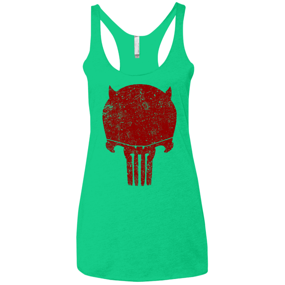 T-Shirts Envy / X-Small Punishurdock Women's Triblend Racerback Tank