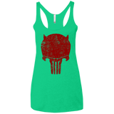T-Shirts Envy / X-Small Punishurdock Women's Triblend Racerback Tank