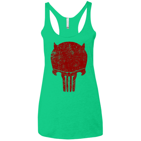 T-Shirts Envy / X-Small Punishurdock Women's Triblend Racerback Tank