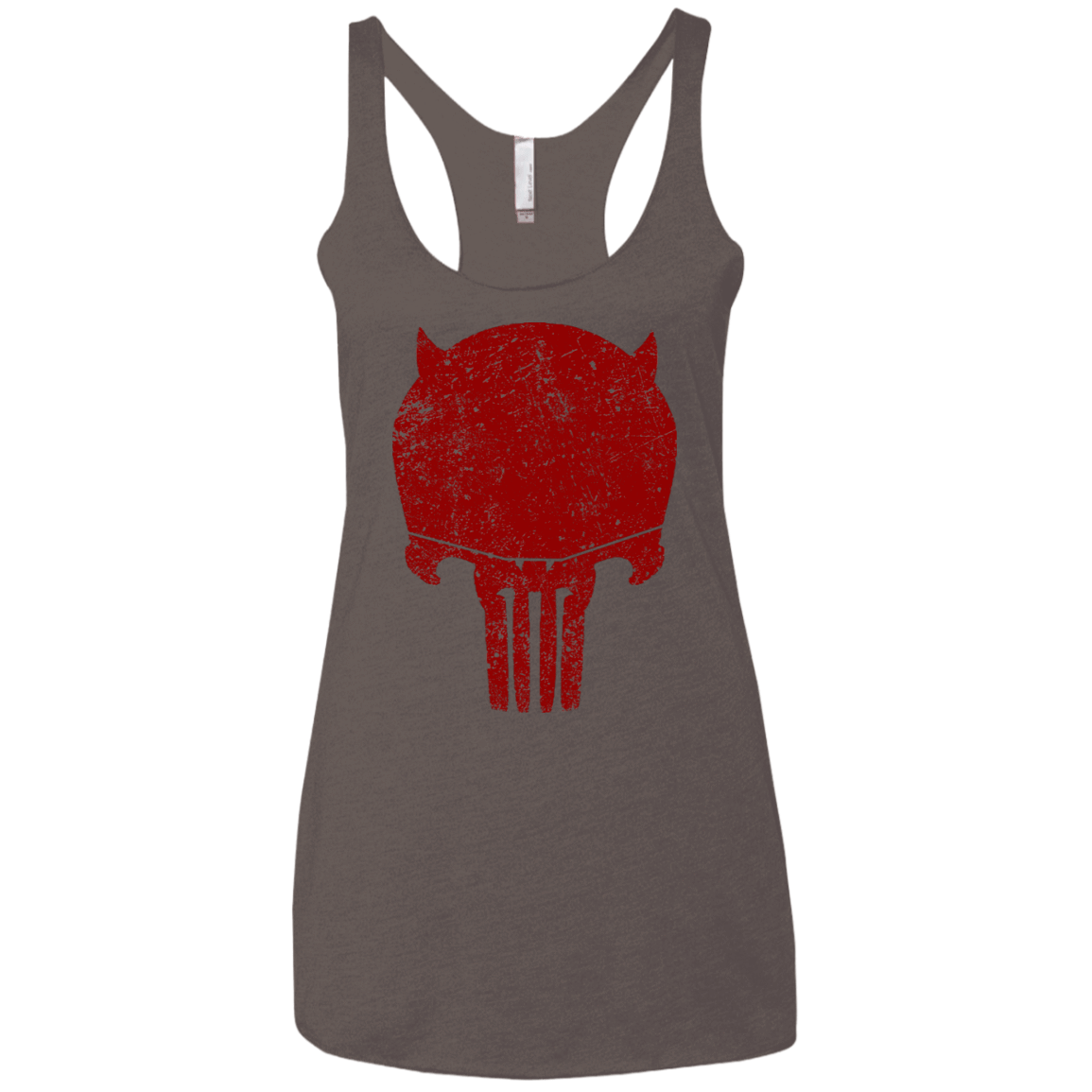 T-Shirts Macchiato / X-Small Punishurdock Women's Triblend Racerback Tank