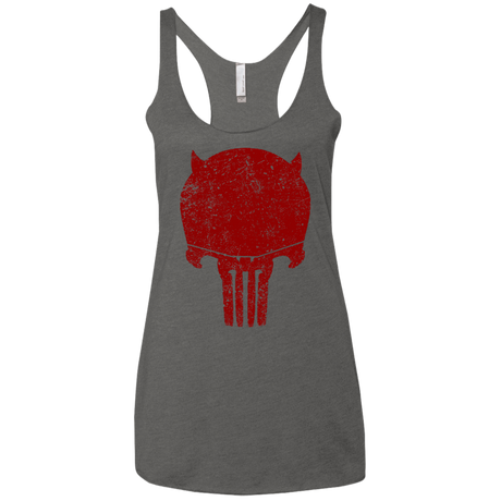 T-Shirts Premium Heather / X-Small Punishurdock Women's Triblend Racerback Tank