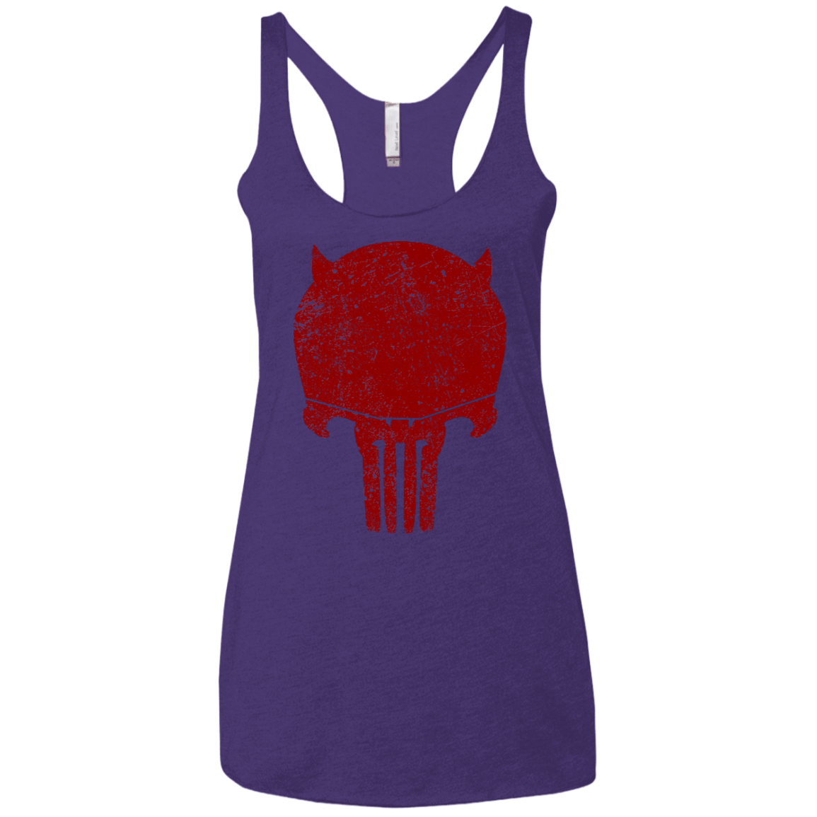 T-Shirts Purple Rush / X-Small Punishurdock Women's Triblend Racerback Tank