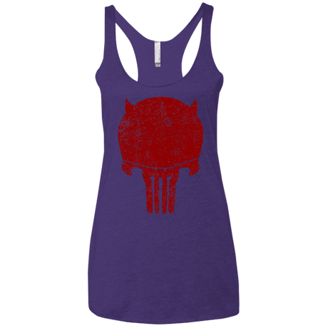 T-Shirts Purple Rush / X-Small Punishurdock Women's Triblend Racerback Tank