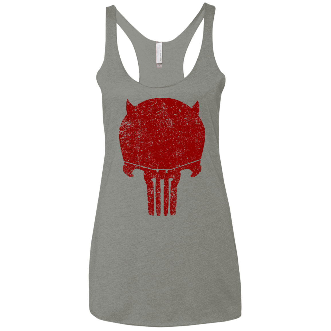 T-Shirts Venetian Grey / X-Small Punishurdock Women's Triblend Racerback Tank