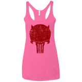 T-Shirts Vintage Pink / X-Small Punishurdock Women's Triblend Racerback Tank