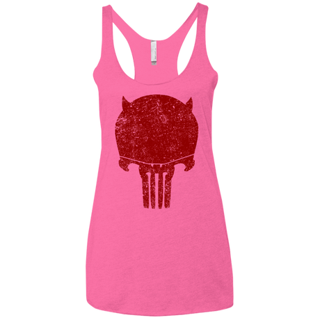 T-Shirts Vintage Pink / X-Small Punishurdock Women's Triblend Racerback Tank
