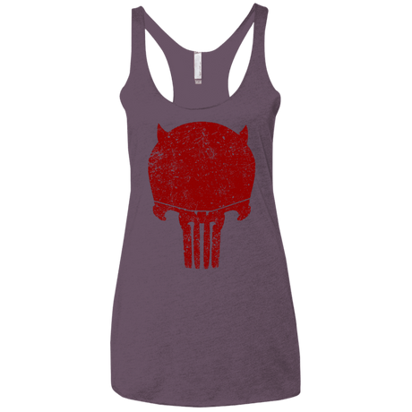 T-Shirts Vintage Purple / X-Small Punishurdock Women's Triblend Racerback Tank