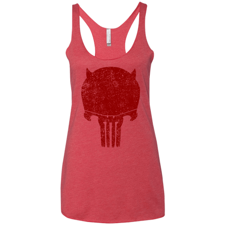 T-Shirts Vintage Red / X-Small Punishurdock Women's Triblend Racerback Tank
