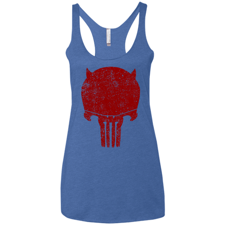 T-Shirts Vintage Royal / X-Small Punishurdock Women's Triblend Racerback Tank