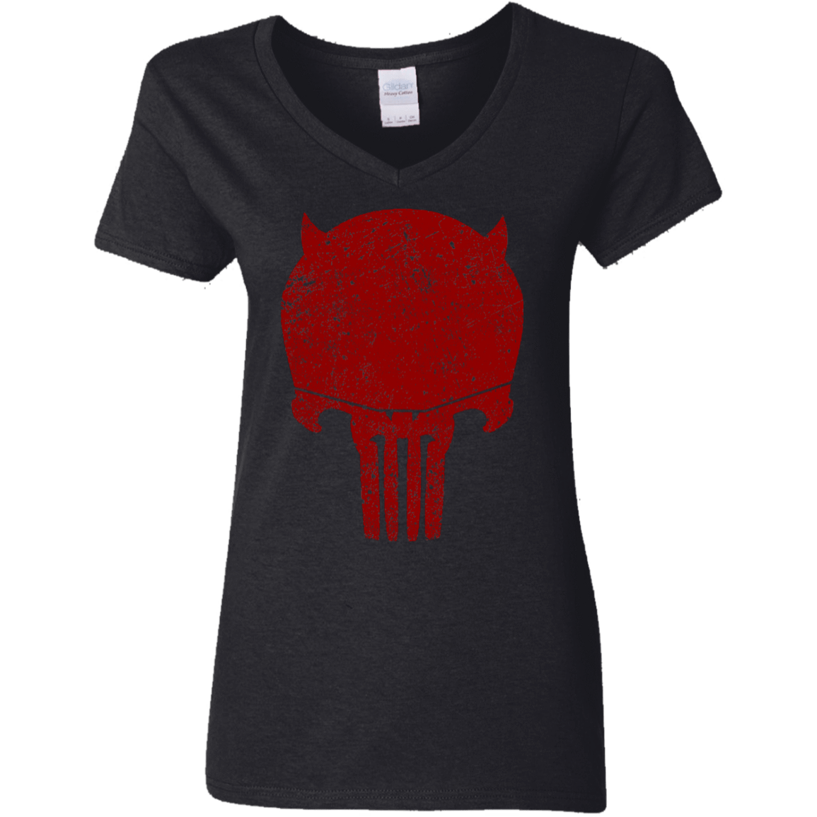 T-Shirts Black / S Punishurdock Women's V-Neck T-Shirt